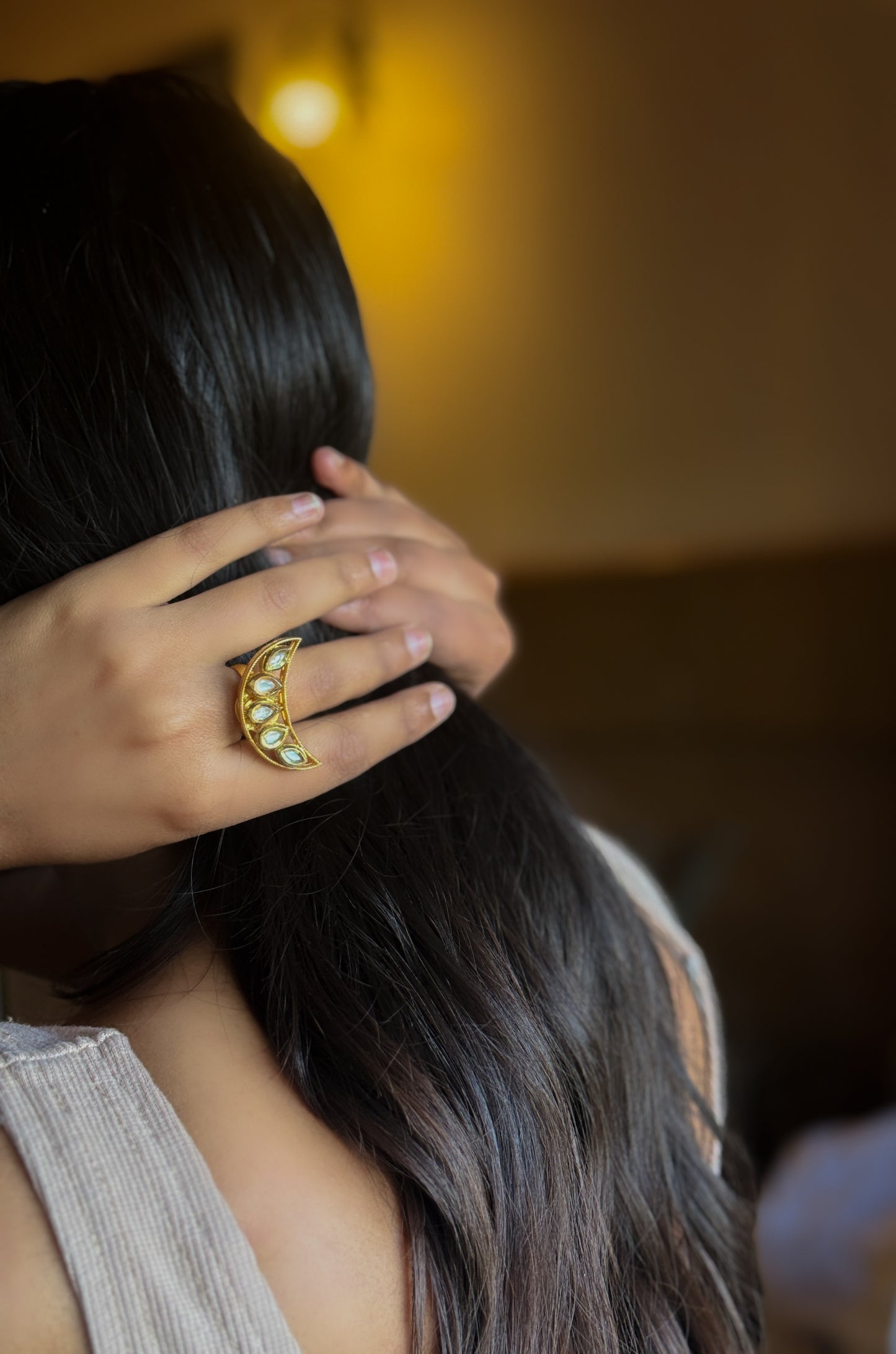 Ophelia Kundan Ring