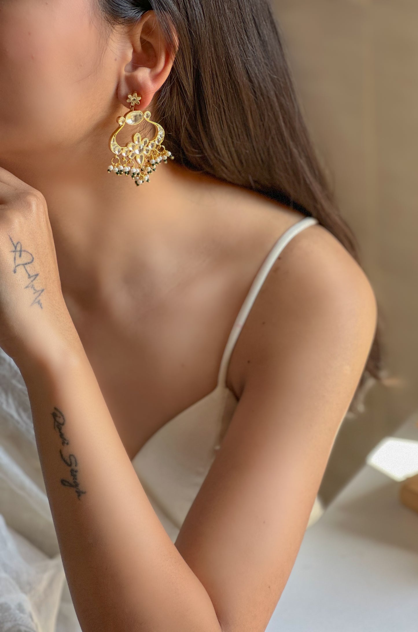 Sudiksha Kundan Earrings