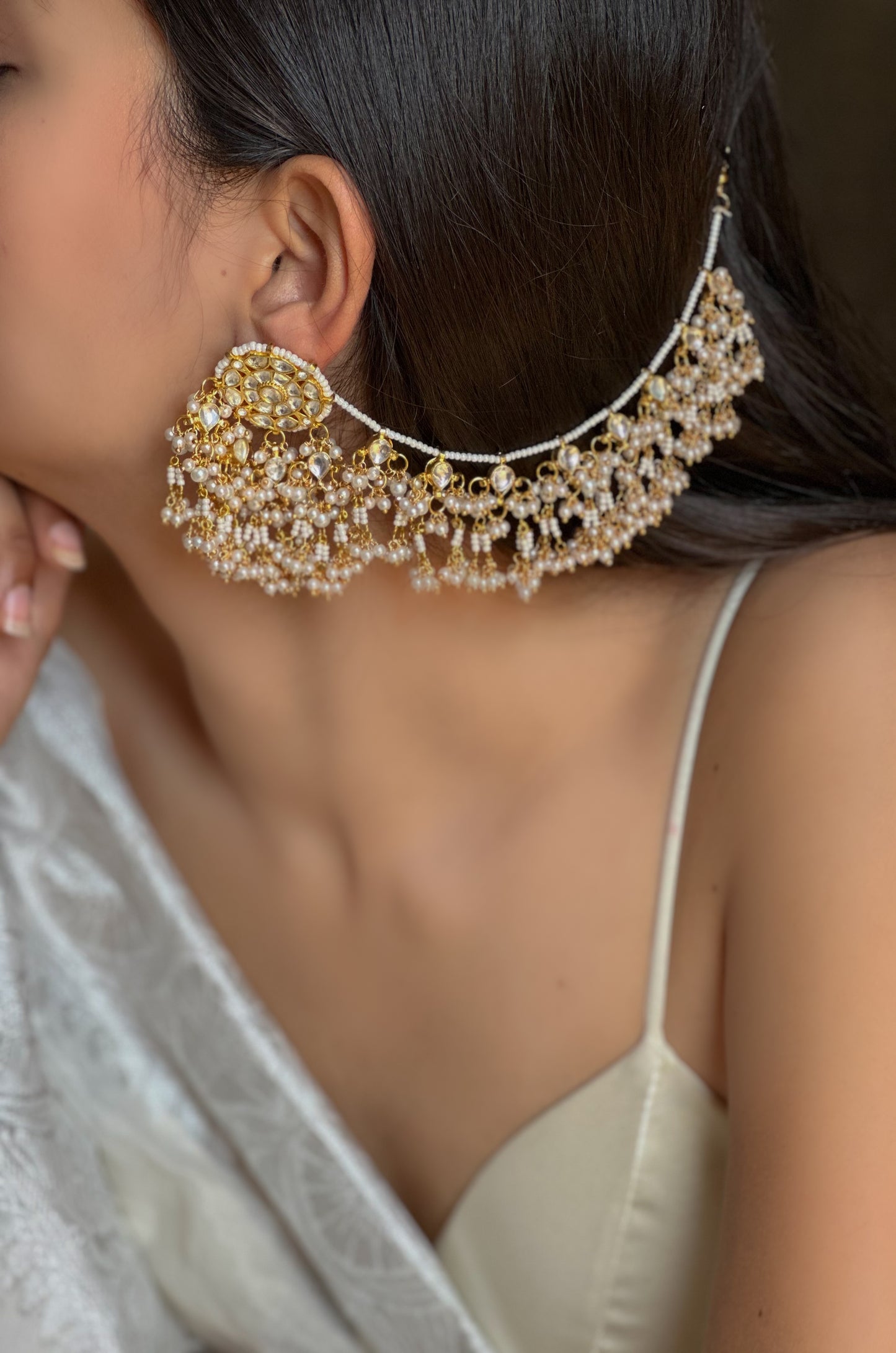 Mishitah Kundan Earrings