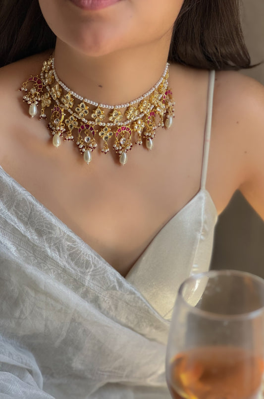 Daisy Kundan Necklace