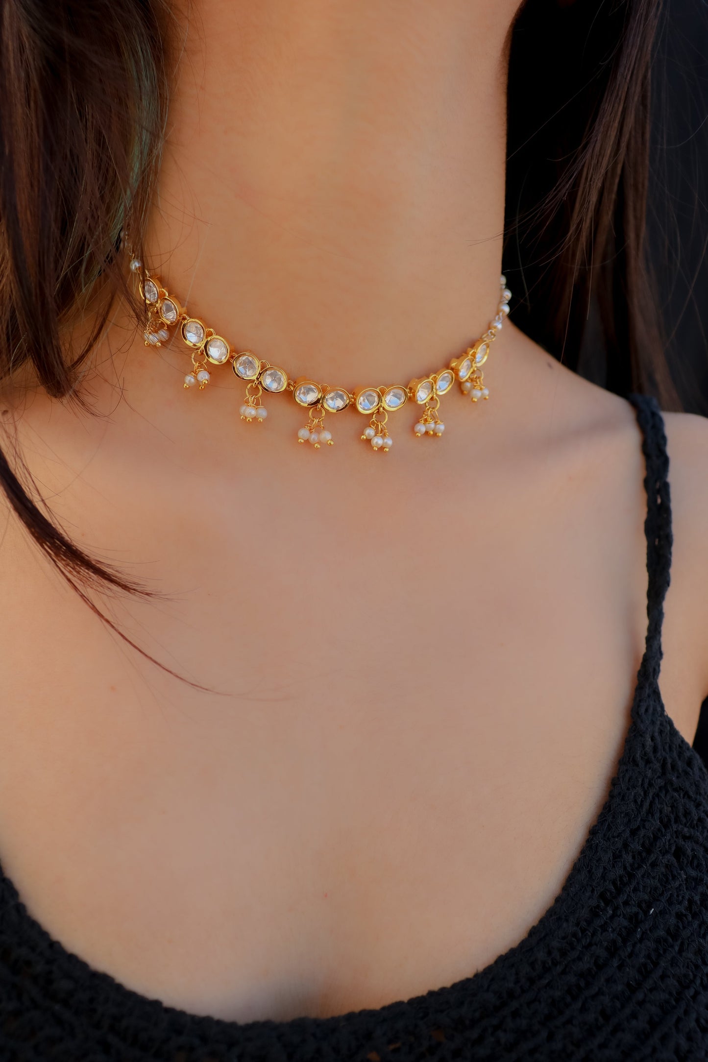 Daisy String Necklace