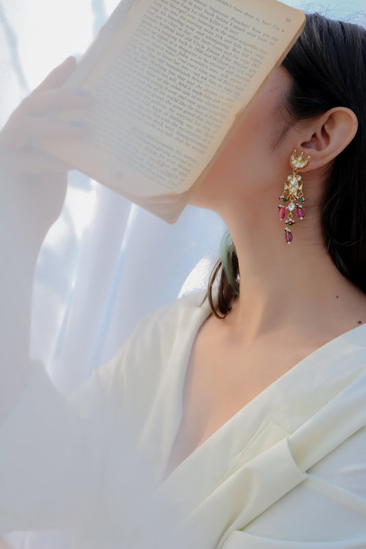 Maira Kundan Earrings