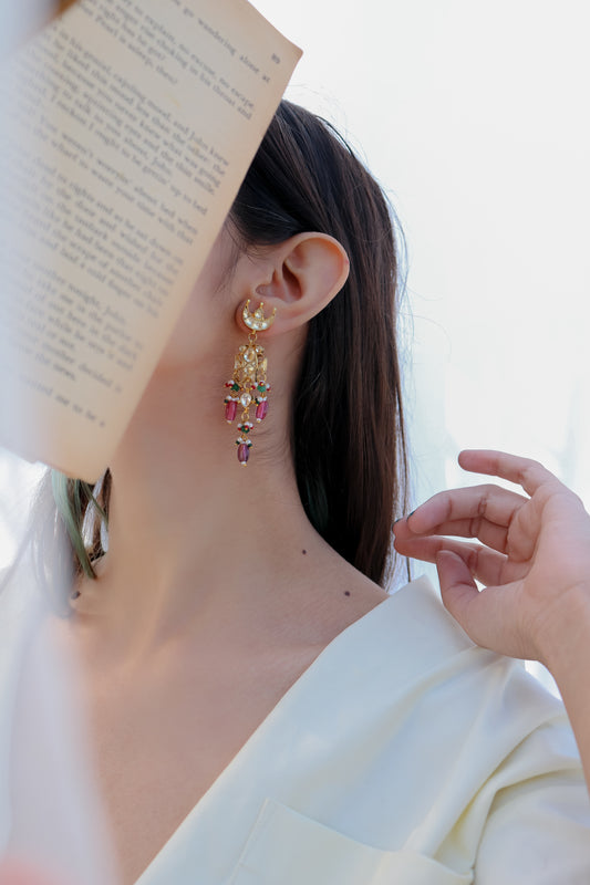 Maira Kundan Earrings