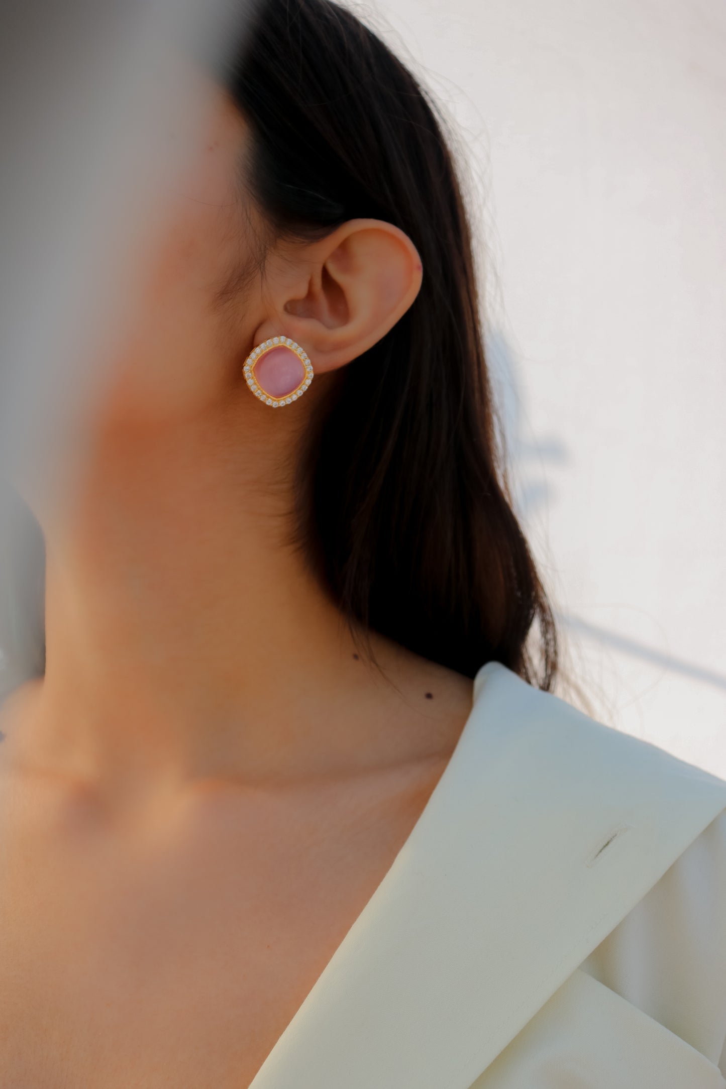 Urva Pink Earrings