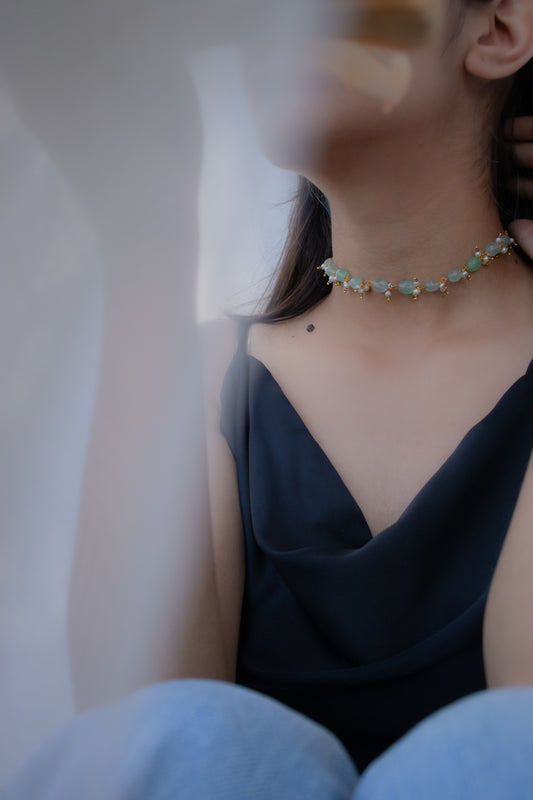 Aamra Mint Necklace