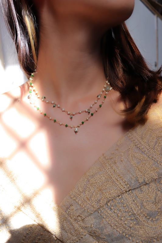 Driya Green Necklace