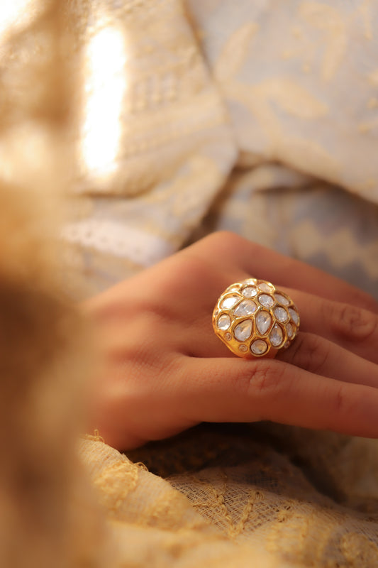 Zara Kundan Ring