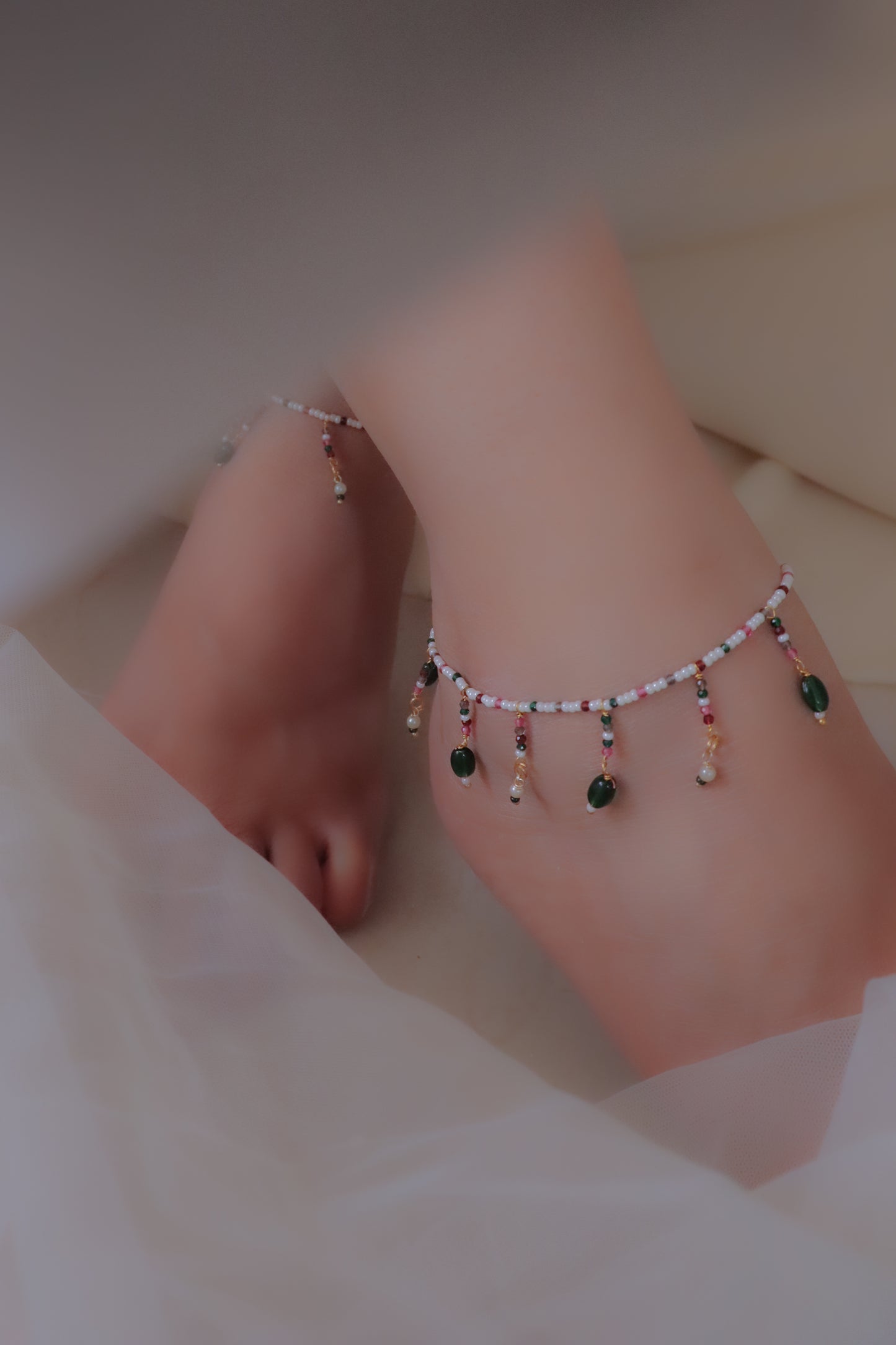 Cascade Hues Anklets