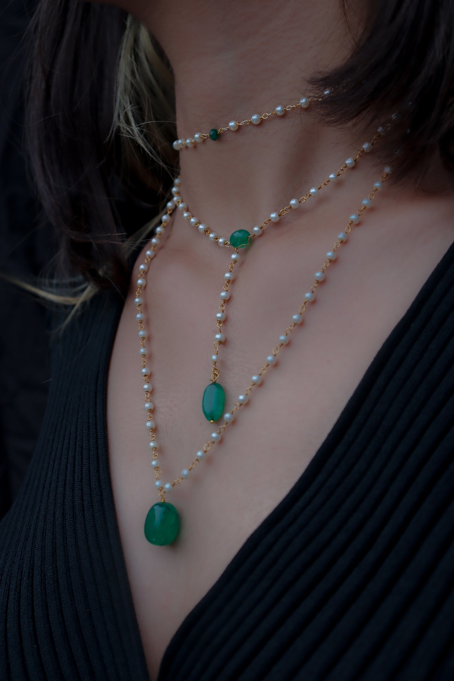 Sifar Green Necklace