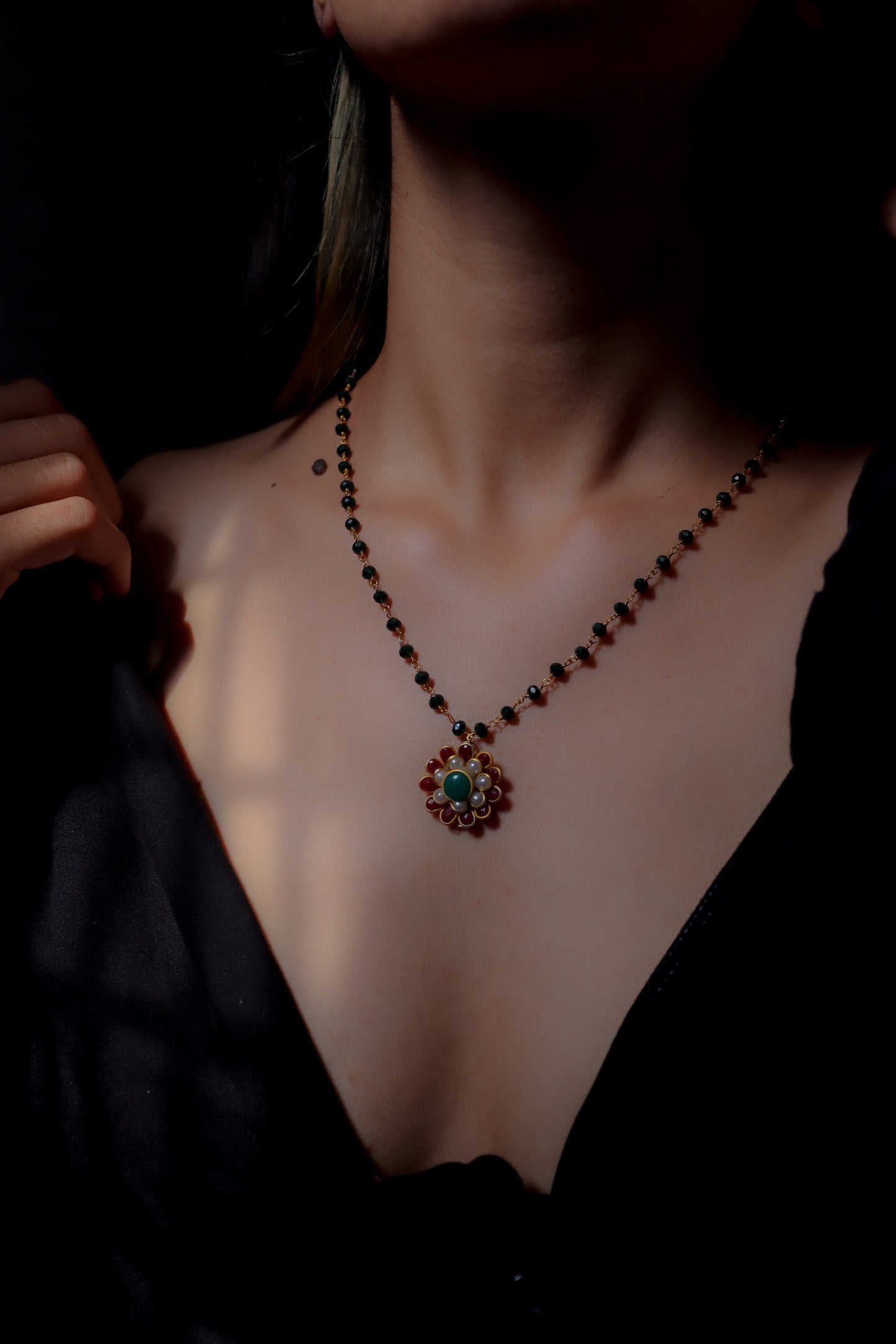Rouge Petals Necklace