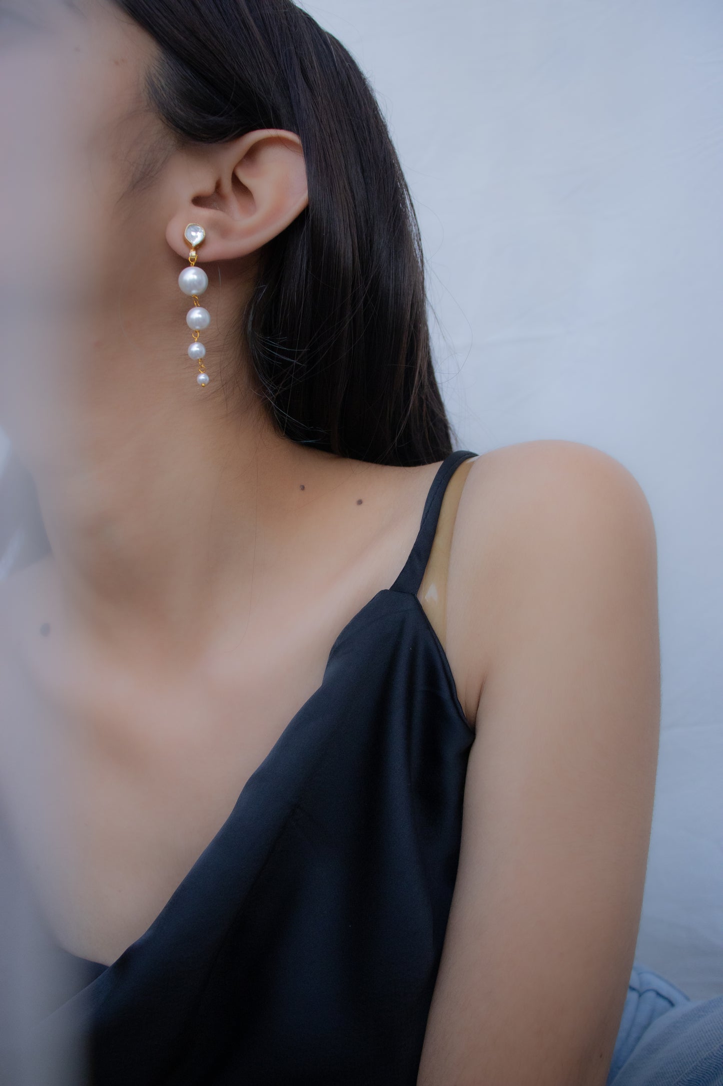 Pearl Tumble Earrings