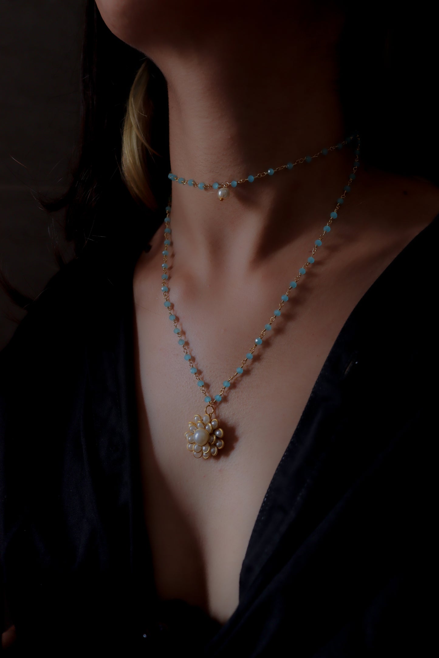 Tatva Turquoise Necklace