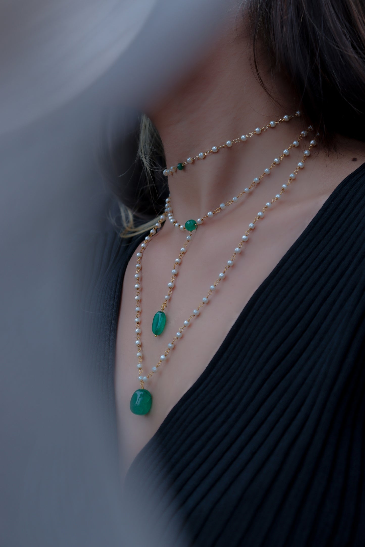 Sifar Green Necklace