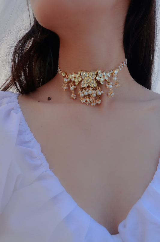 Farah Kundan Choker Necklace