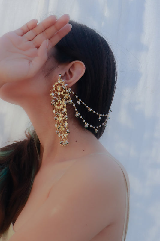 Hairat Kundan Earrings